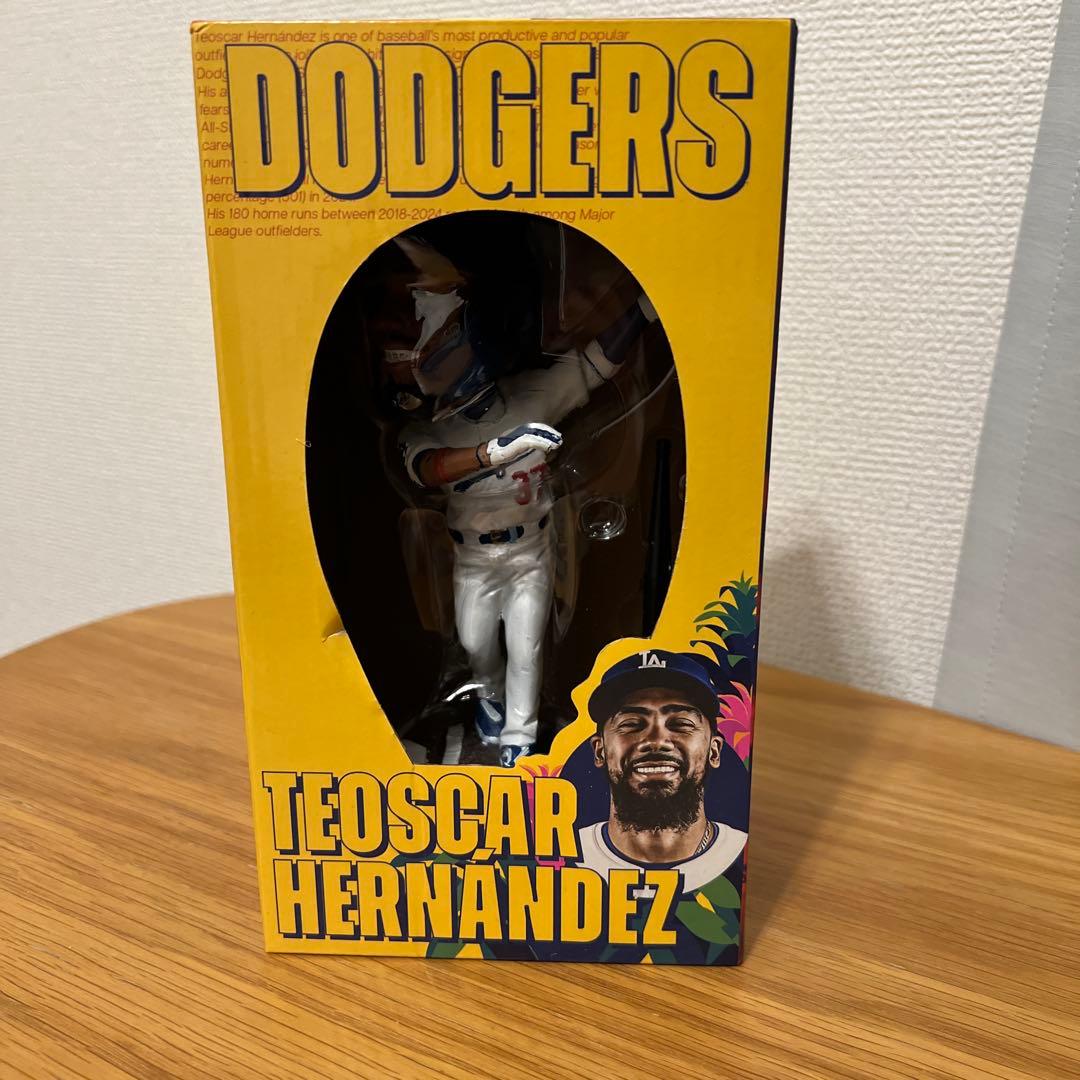 Teoscar Hernández フィギュア ロサンゼルス・ドジャース 2026年最新】ドジャース ボブルヘッド ヘルナンデスの人気アイテム