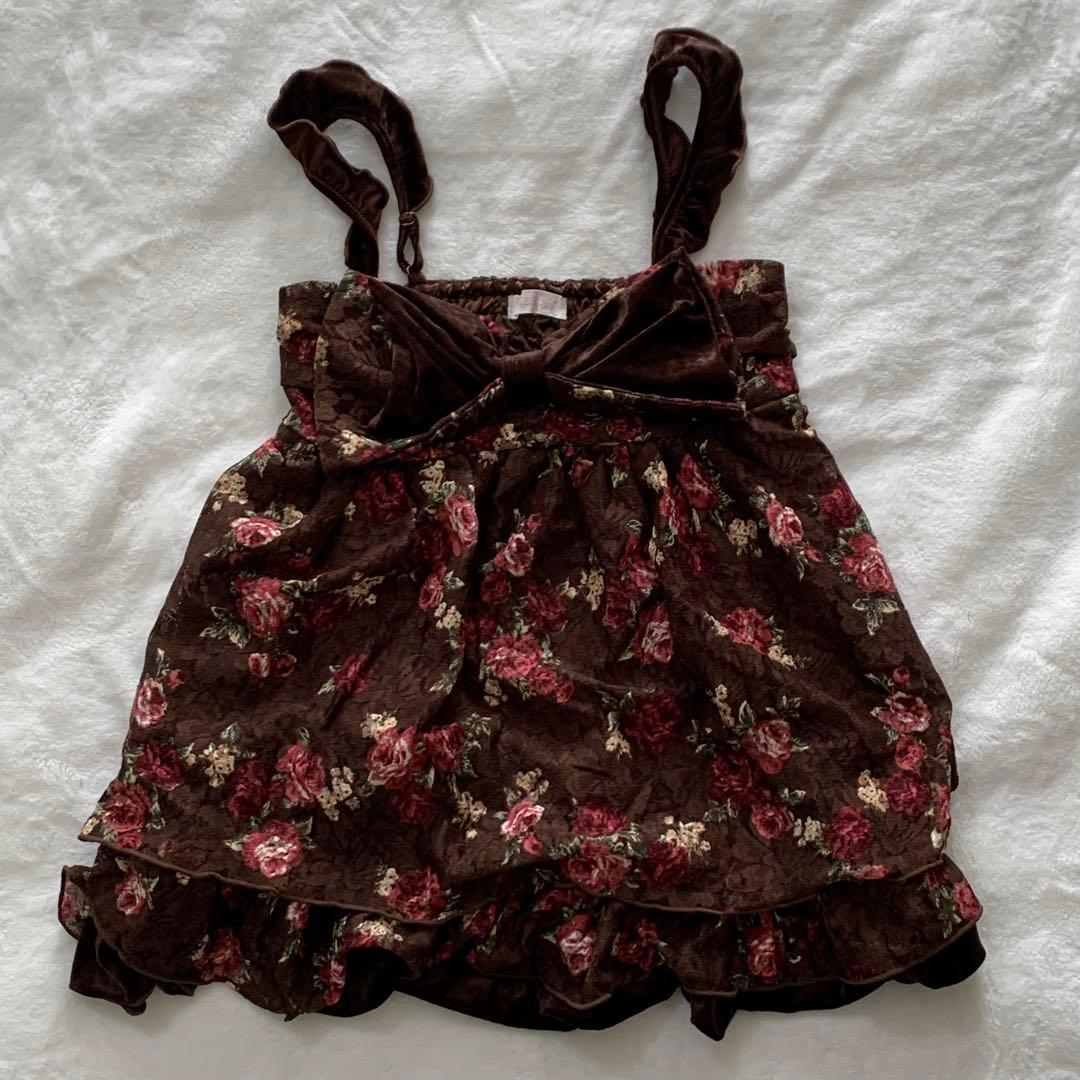 LIZ LISA 00’s 花柄　ベロアチャニック 先取り！新作花柄ワンピース | LIZ LISA-officialblog