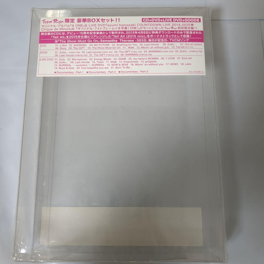 浜崎あゆみ A ONE Team Ayu 特別限定盤 Tell All 廃盤 - メルカリ