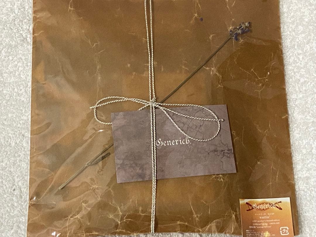 Generich. / waitin' ★FC限定盤★ 新品未開封