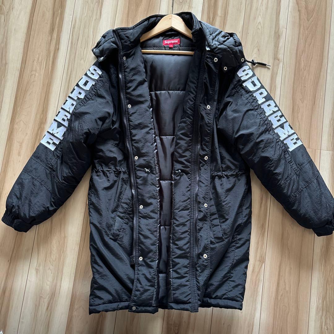 supreme 18AW Sleeve logo Sideline Parka - メルカリ