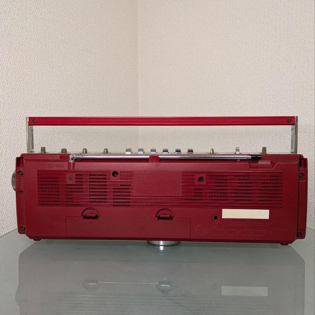 動作品】昭和レトロ National ナショナル RX-F5 ラジカセ - メルカリ