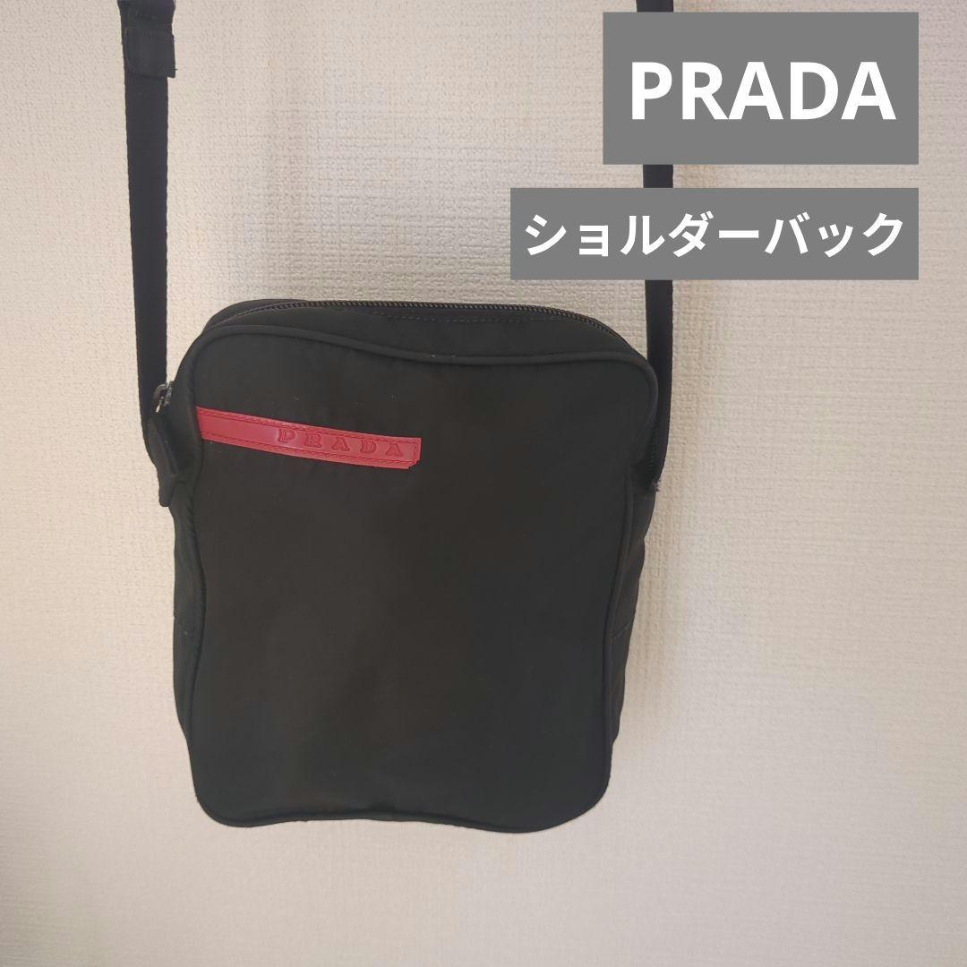 PRADA ショルダーバッグ ブラック スポーツプラダ サコッシュ ミニ