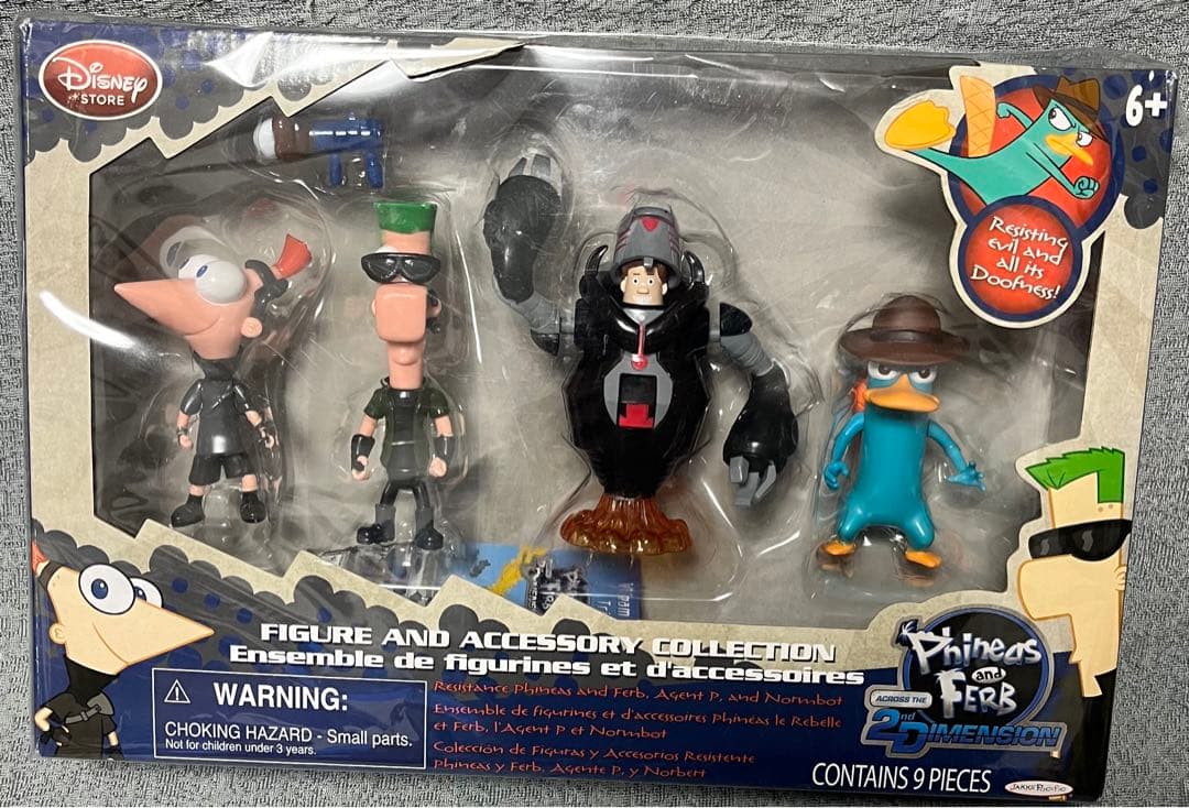 フィニアスとファーブ フィギュアセット - メルカリ