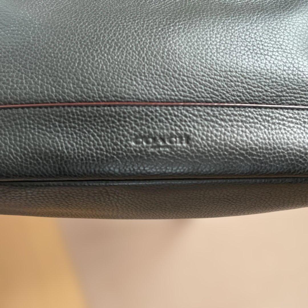 大引き コーチ ハミルトン シボレザー 黒系