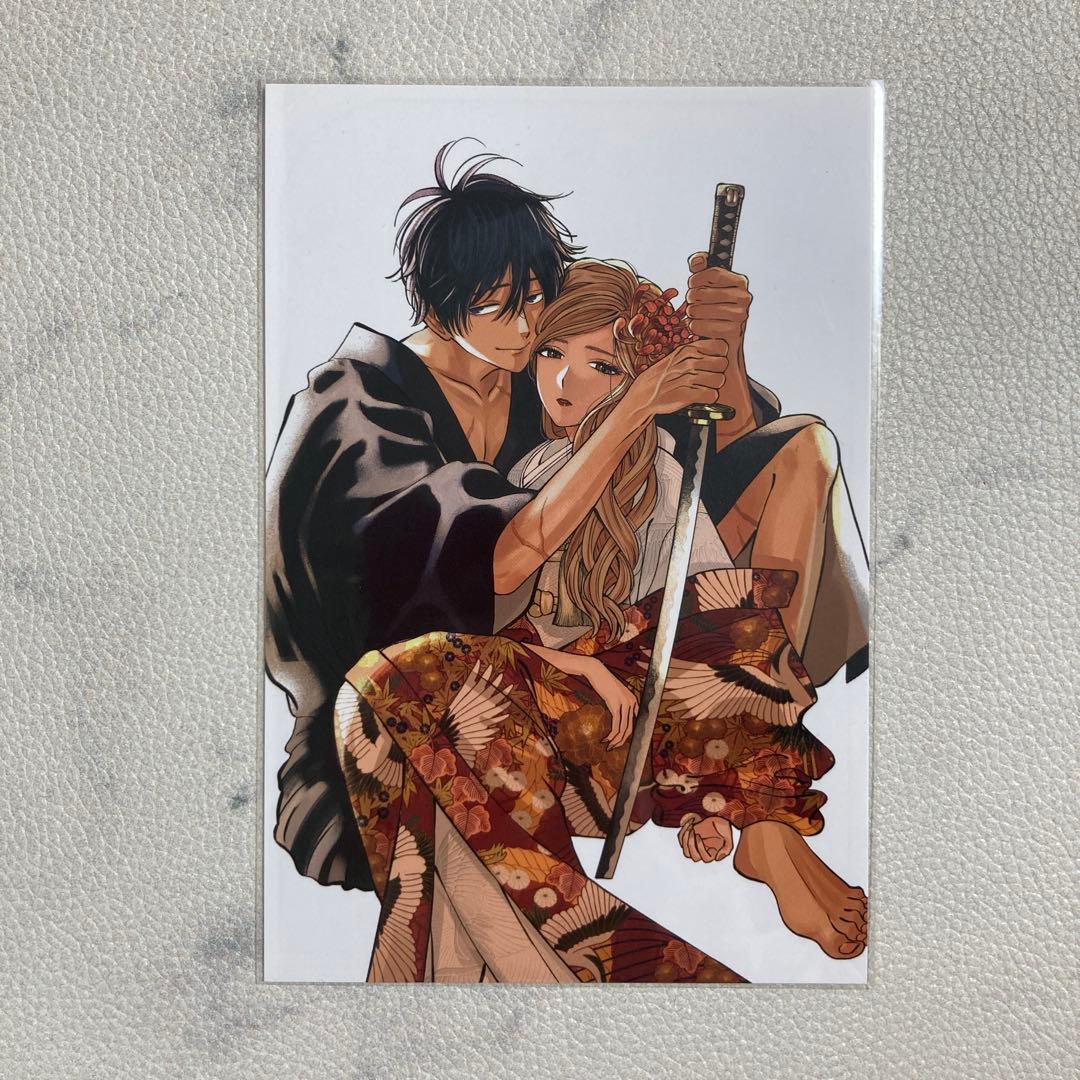 ホタルの嫁入り 特典 イラストカード ポストカード 未来屋書店 橘