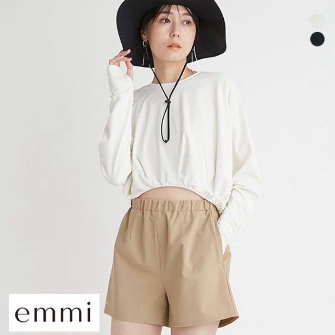 emmi ecoパンツセットラッシュガード【試着のみ・タグつき】