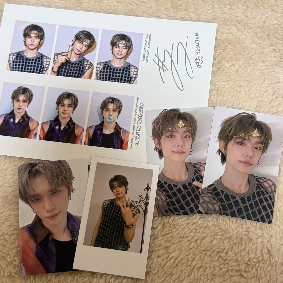 TXT シーグリ 封入 証明写真 トレカ IDフォト ヨンジュン - メルカリ