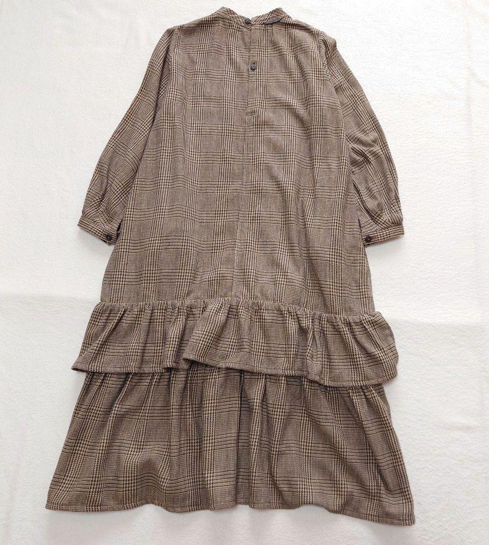 45R インディゴネルのティアードフリルドレス 45rpm - メルカリ