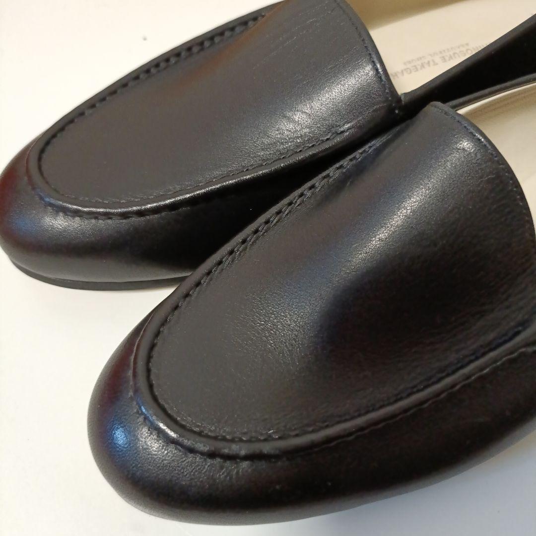 ビューティフルシューズ TOSHINOSUKE ブラックローファー 23.5cm