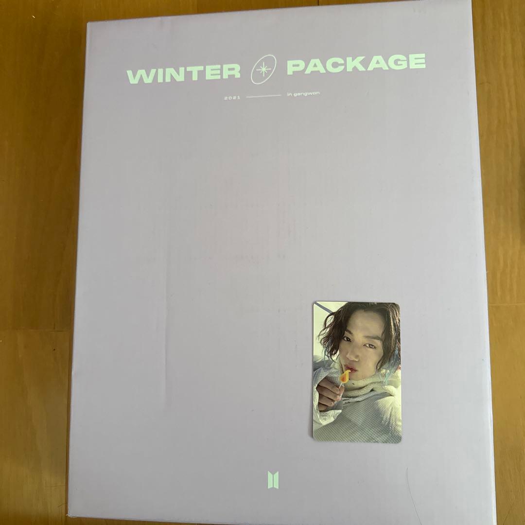 BTS WINTER PACKAGE 2021 フォトカード付き BTS WINTER PACKAGE 2021 OFFICIAL PHOTOCARD - CARD - DOUBLE SIDE | eBay