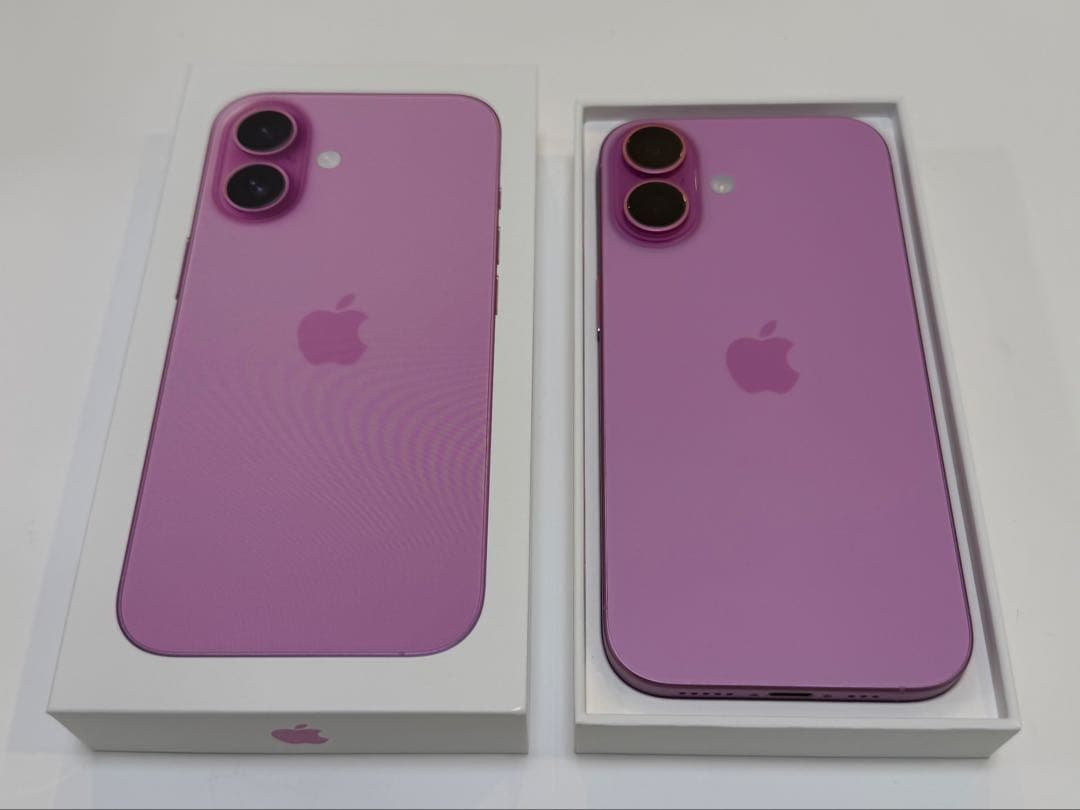 ［美品］iPhone 16, 128GB, ピンク, Simフリー iPhone 16 128GB ピンクを購入 - Apple（日本）