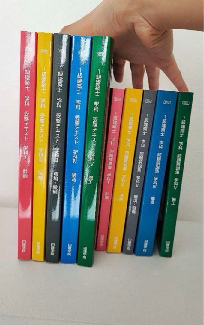 一級建築士　令和4年度　日建学院　テキスト 日建学院 令和6年 一級建築士 学科 テキスト 建築基準法 イラスト