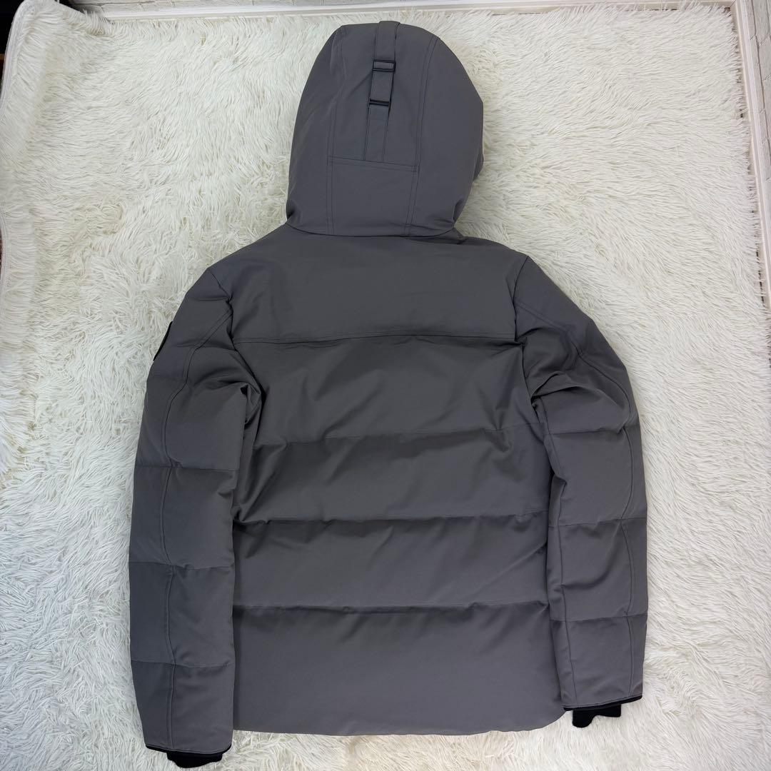 現行品/美品】カナダグース マクミランパーカ ブラックレーベル グレー