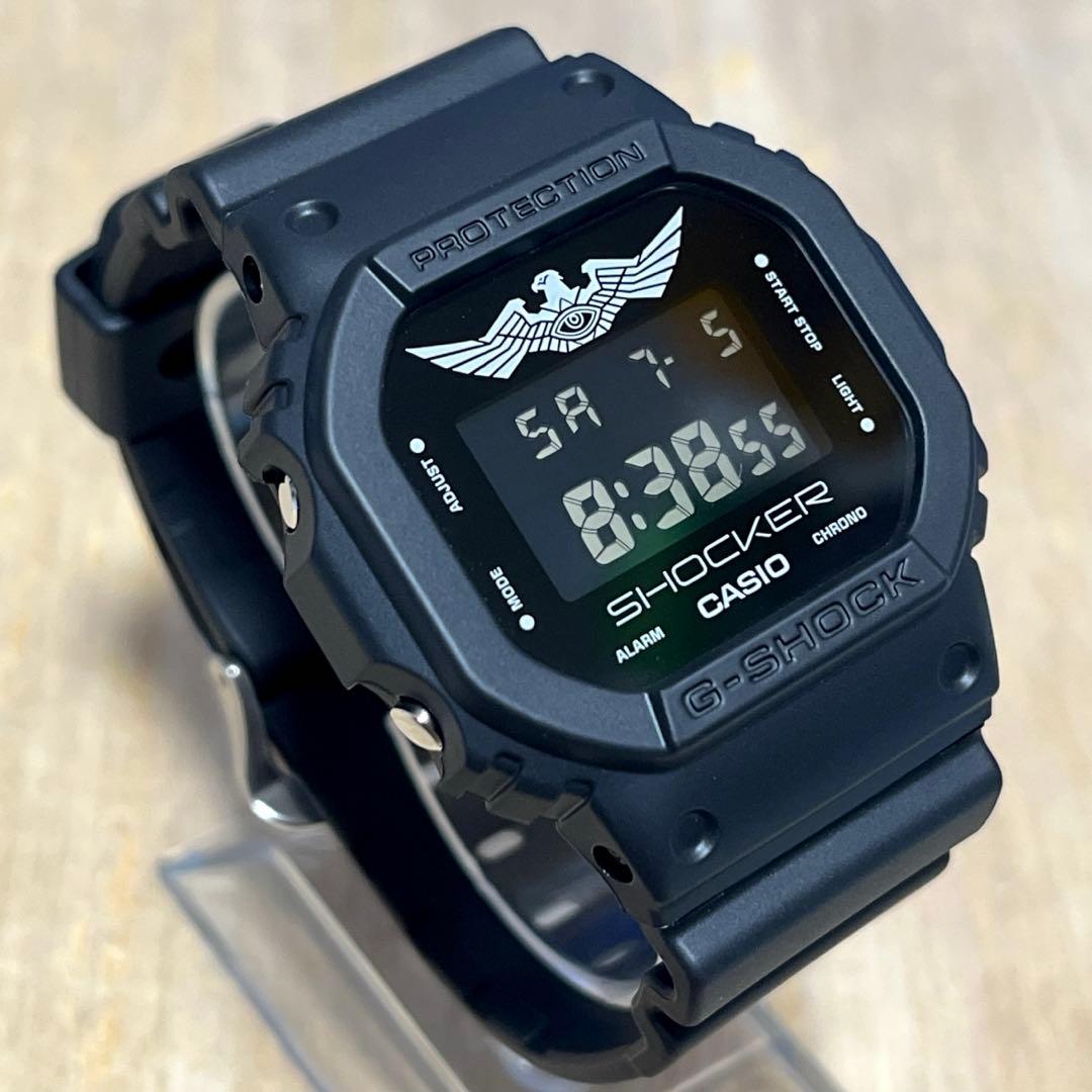 未使用極美品☆G-SHOCKシン仮面ライダーDW-5600 SHOCKERモデル - メルカリ