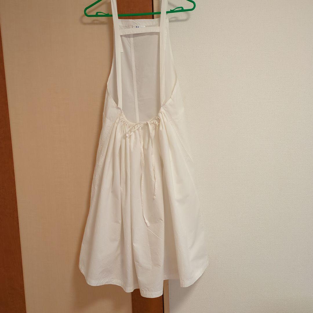 ようちゃん様 yarmo ヤーモ ビブエプロンドレス 白