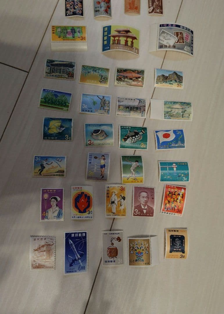 コレクション 1957年〜琉球切手 記念切手 まとめ売り 33枚 - メルカリ