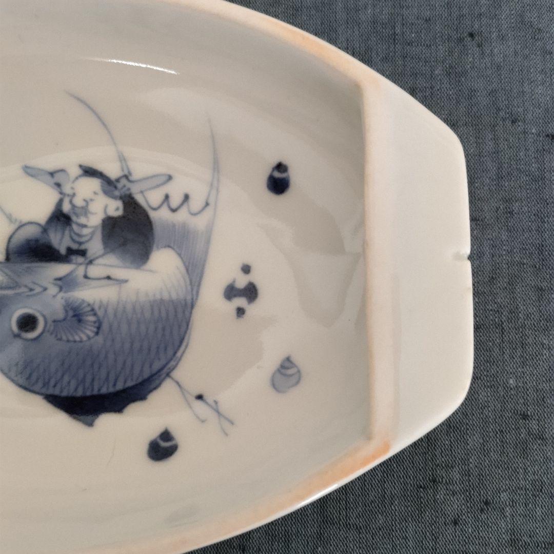 ユニークな珍しい 古伊万里 恵比寿様図 骨董 アンティーク - メルカリ