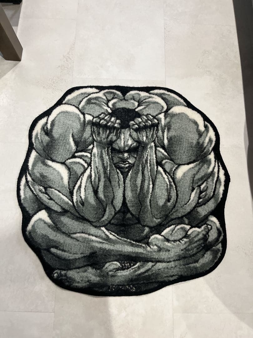 刃牙 Rug Mat ビスケット・オリバ ラグマット - メルカリ