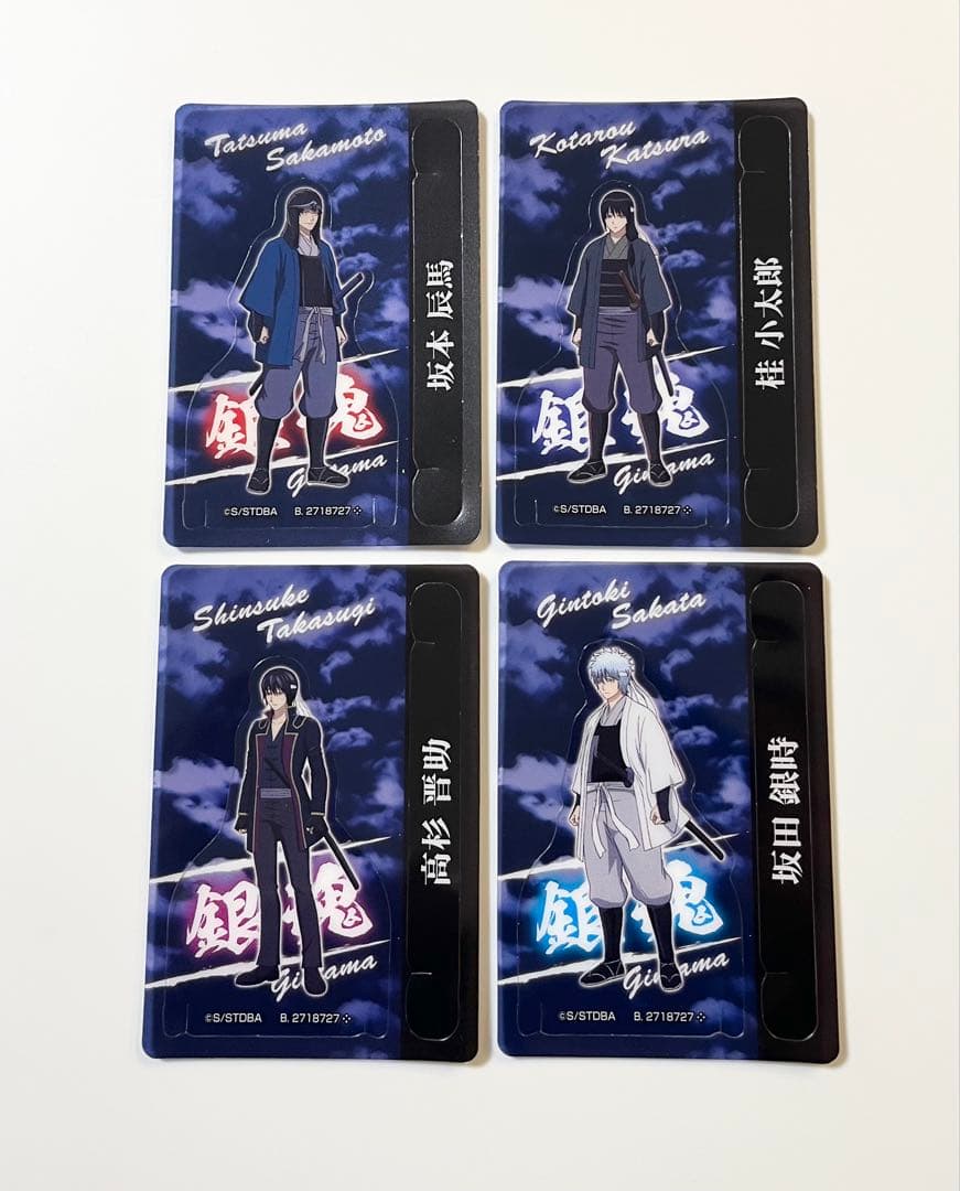 銀魂 ぷちスタンドディスプレイ 坂田銀時 高杉晋助 桂小太郎 坂本辰馬