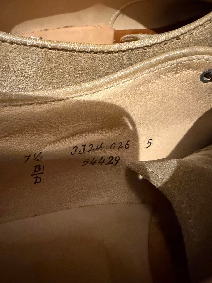 alden オールデン 54429 スエード 革靴 7.5 - メルカリ