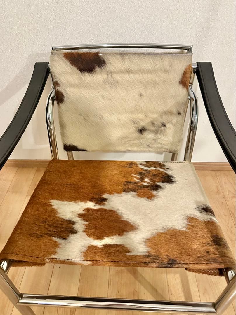 本物 Cassina カッシーナ コルビジェ LC1 スリングチェア 刻印有り