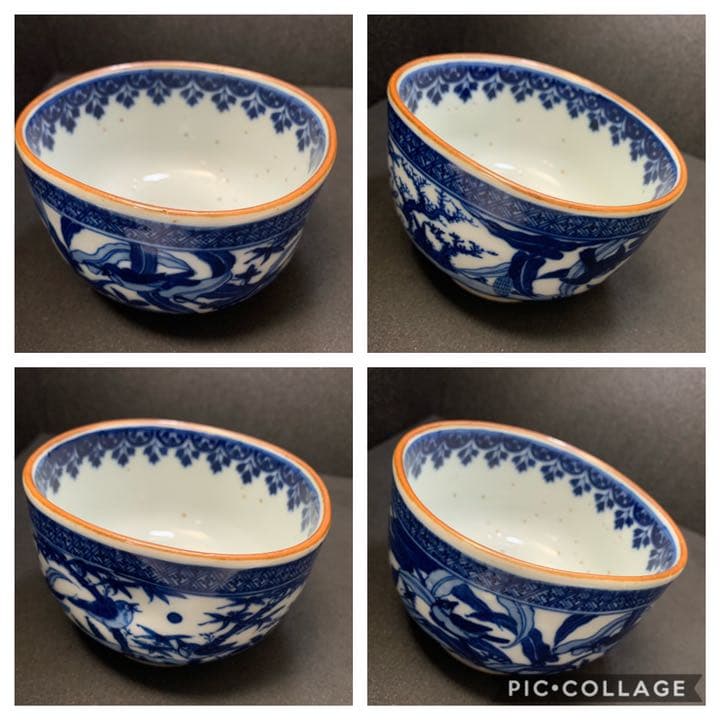 京焼 二代 真清水蔵六 特別用意 倣 祥瑞 茶碗 茶道具