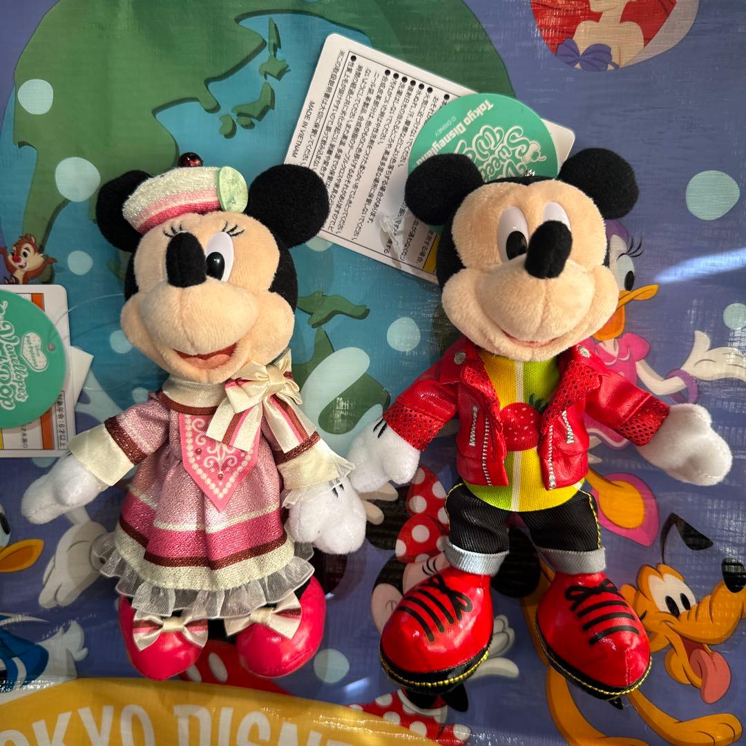厳選 ディズニー パルパルーザ ヴァネロペ ミッキー ミニー ぬいぐるみ