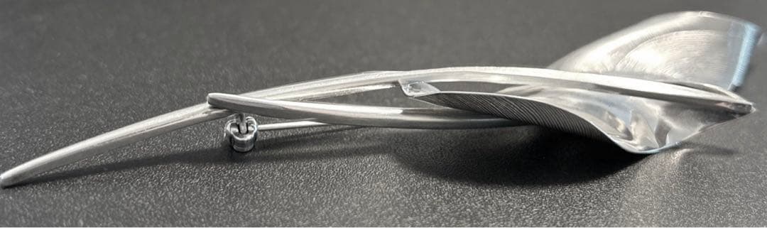 Christian Dior リーフモチーフブローチ SV925 希少