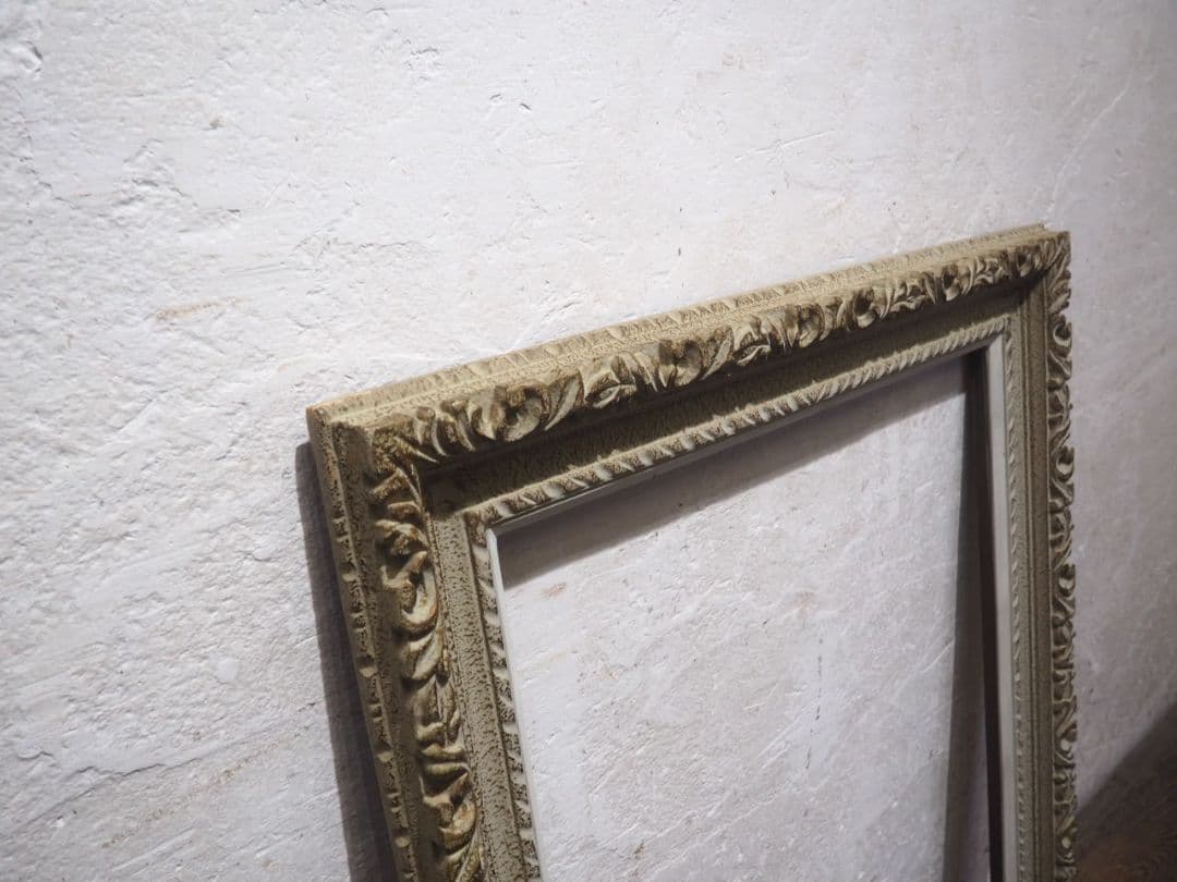 1284 レトロな額縁 F20 アートフレーム 油彩 水彩 画材 ビンテージ