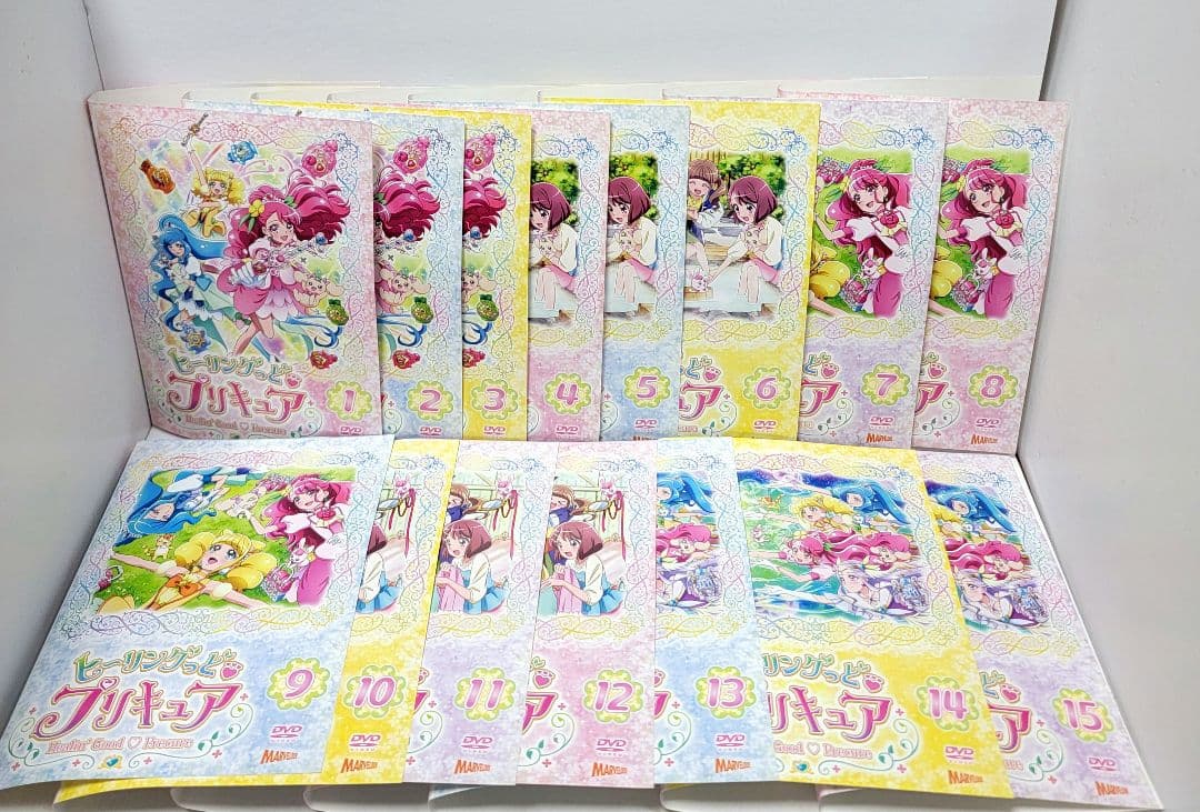 ヒーリングっどプリキュア DVD 全15巻 全巻セット レンタル落ち - メルカリ