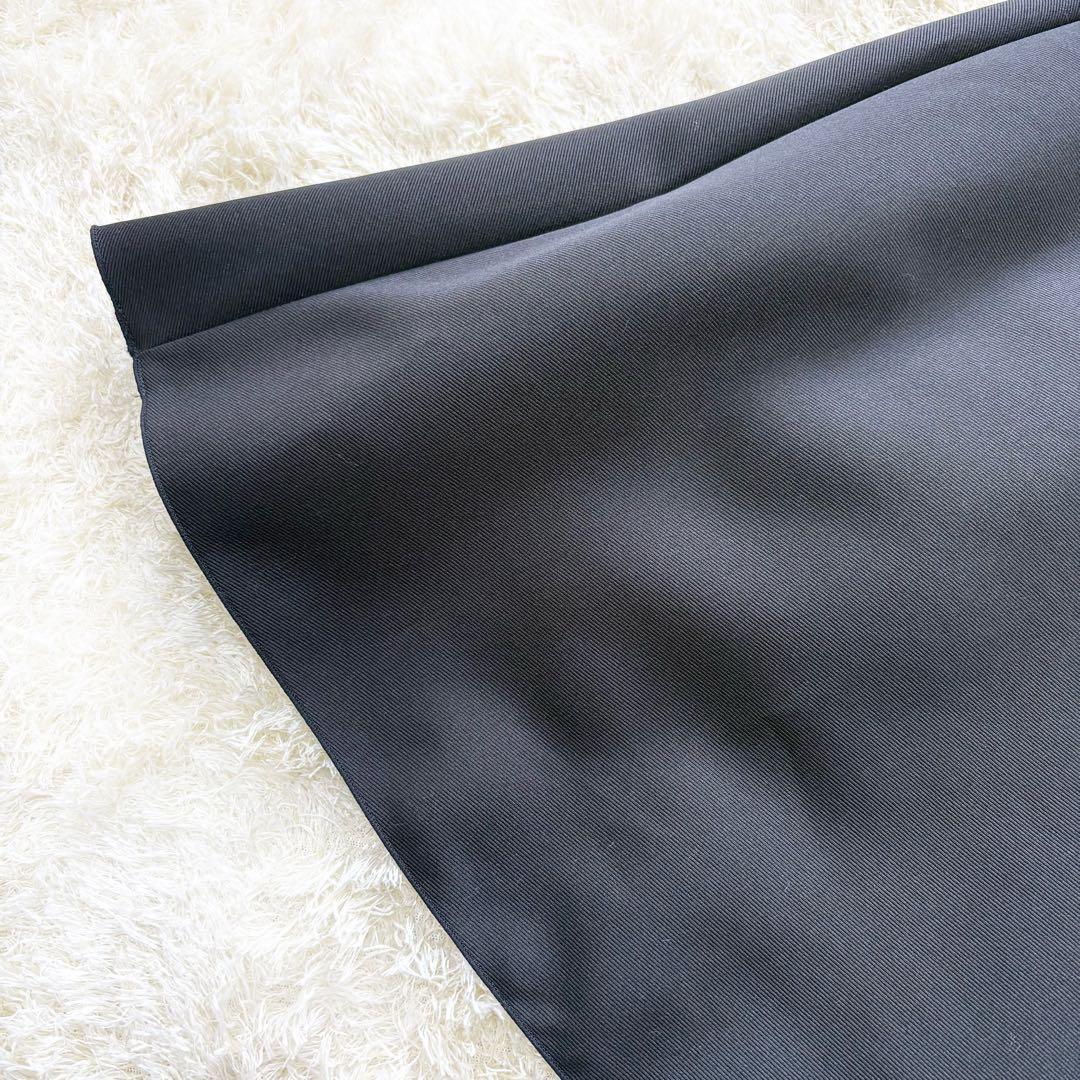 美品】ルネ ワンピース ブラック 34 フレア Aライン ひざ丈 - メルカリ