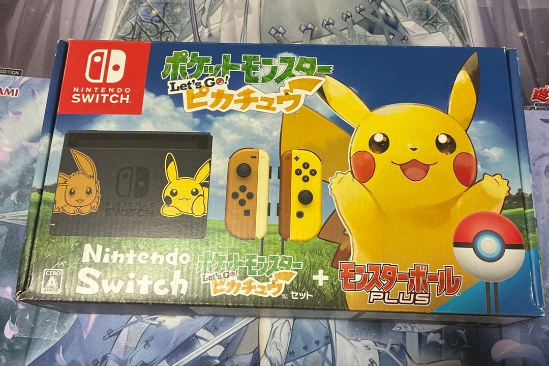 【操作不良/内バッテリー劣化】ポケモン Switch ピカブイ 本体 付属品完備 操作不良/内バッテリー劣化】ポケモン Switch ピカブイ 本体 付属品