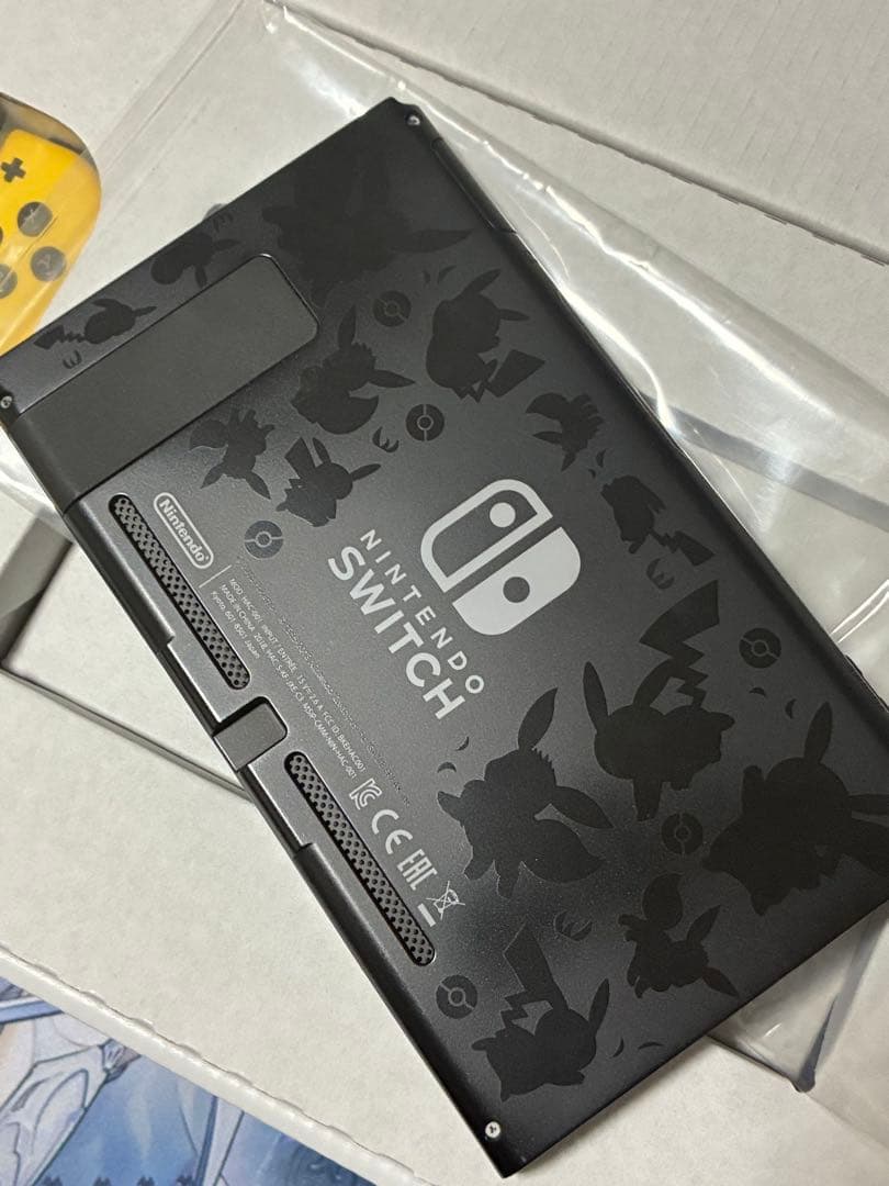操作不良/内バッテリー劣化】ポケモン Switch ピカブイ 本体 付属品
