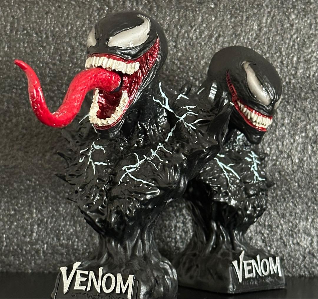 2月28日まで】ヴェノム スタチュー フィギュア 2体セット。 - メルカリ