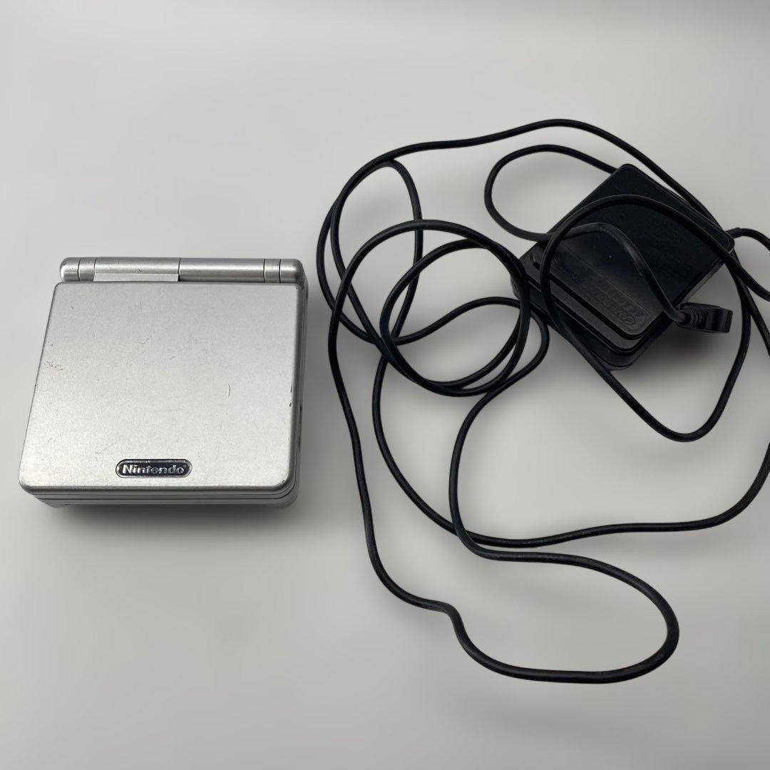 ゲームボーイアドバンスSP シルバー 動作確認済み - メルカリ