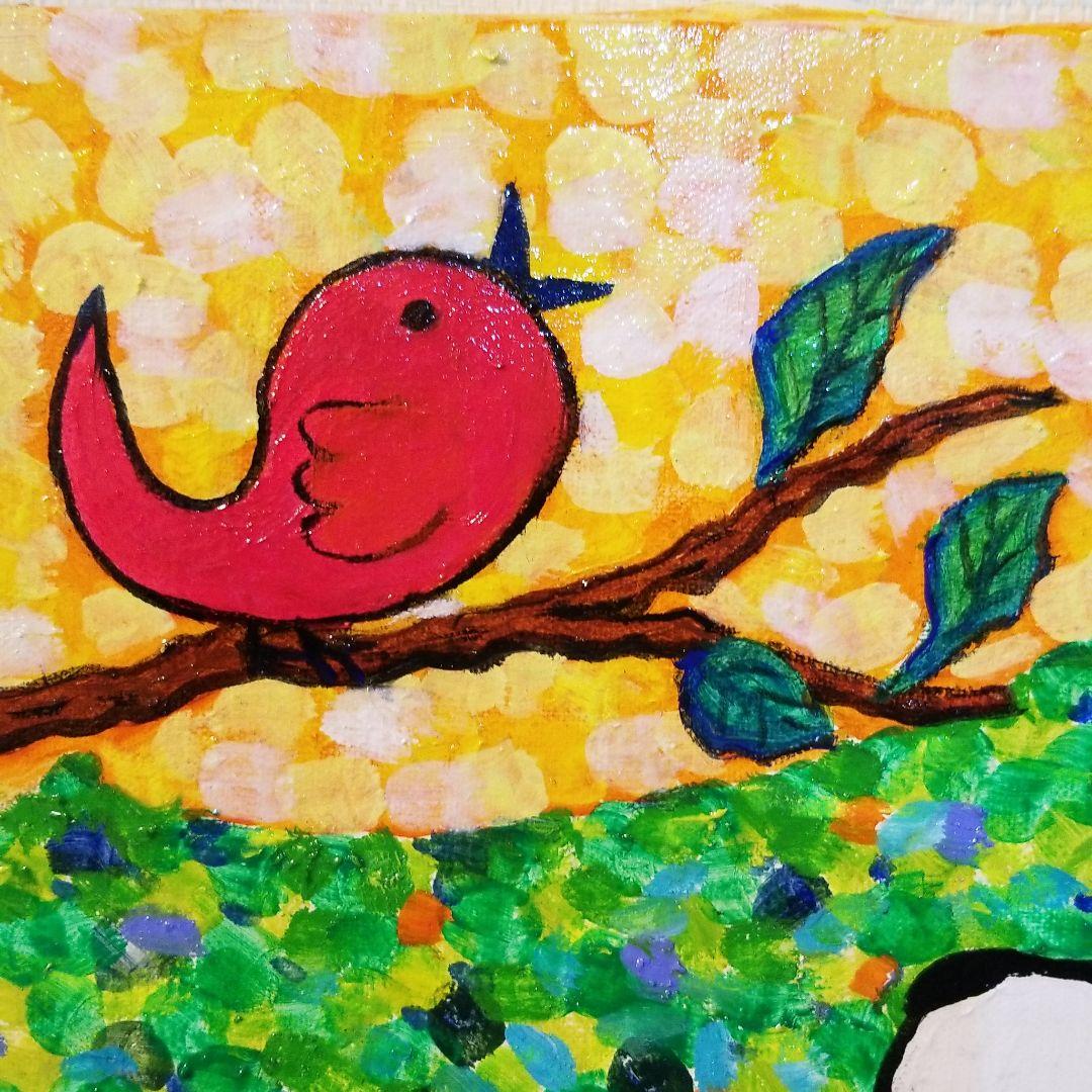 油絵 FUUTA様専用確認 友だちの歌を聴く犬