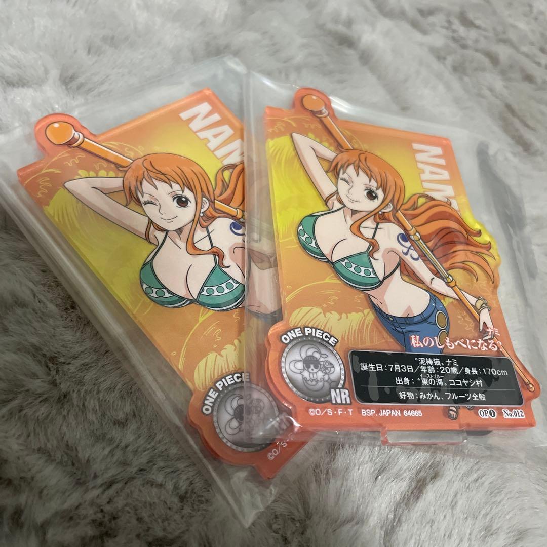 ONE PIECE ナミ アクリルスタンド - メルカリ