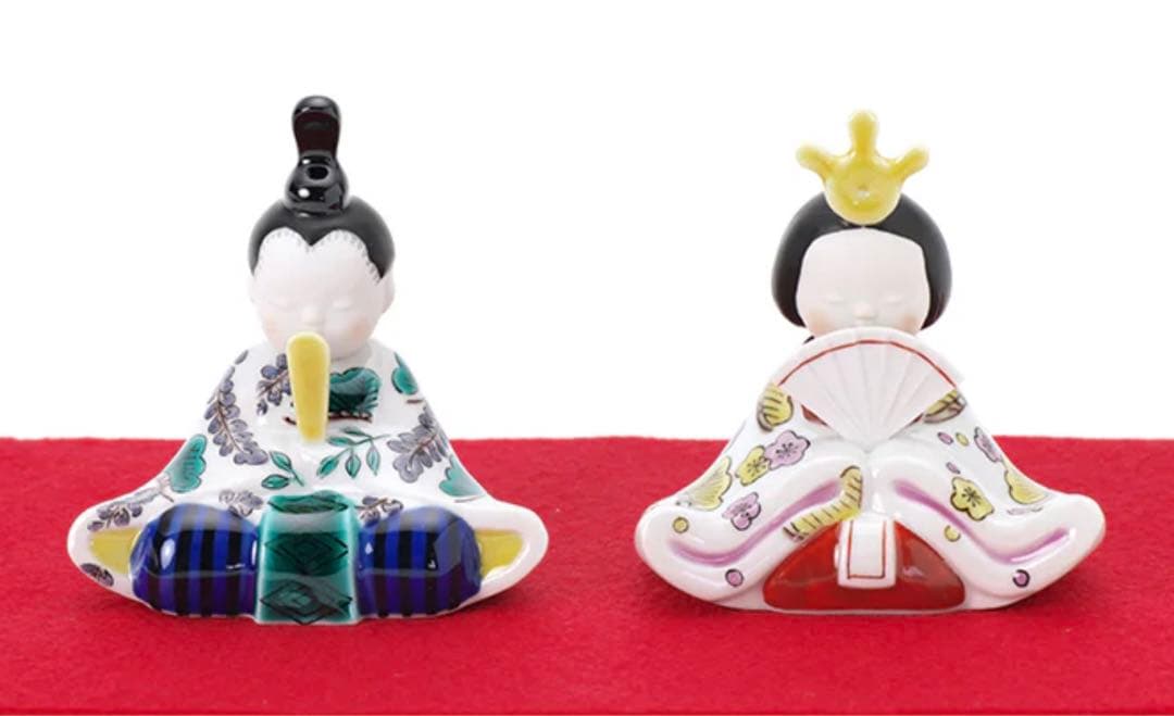 ハコ様専用】上出長右衛門窯 (九谷焼) 雛人形 - メルカリ