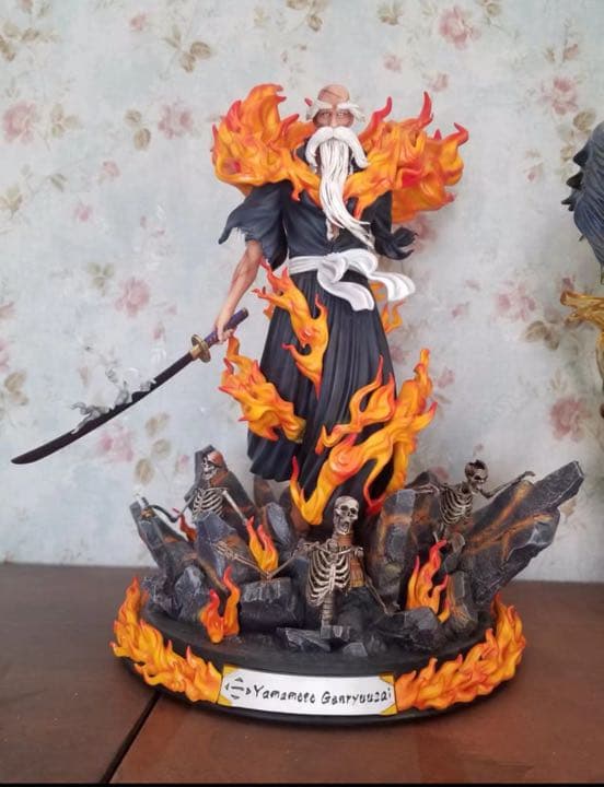 BLEACH黒衣少年図まつもと らんぎ1/6ガレージキット ガレキ スタチュー①