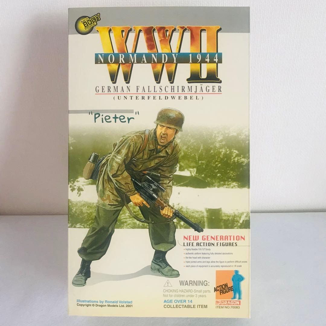 未使用/美品】ドラゴンモデルズ 1/6 フィギュア ドイツ軍降下猟兵