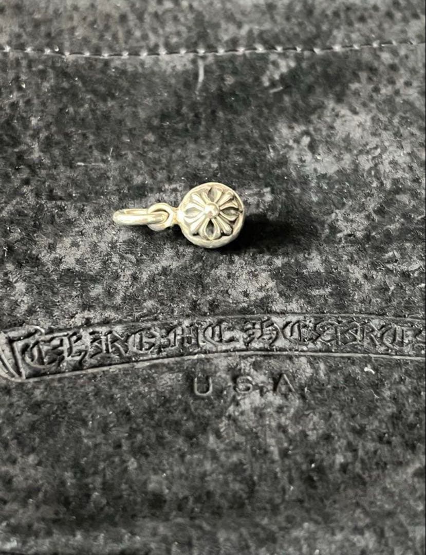 美品　クロムハーツ クロスボールチャーム CHROME HEARTS（クロムハーツ） CHROME HEARTS 1BALL TINY CH CROSS