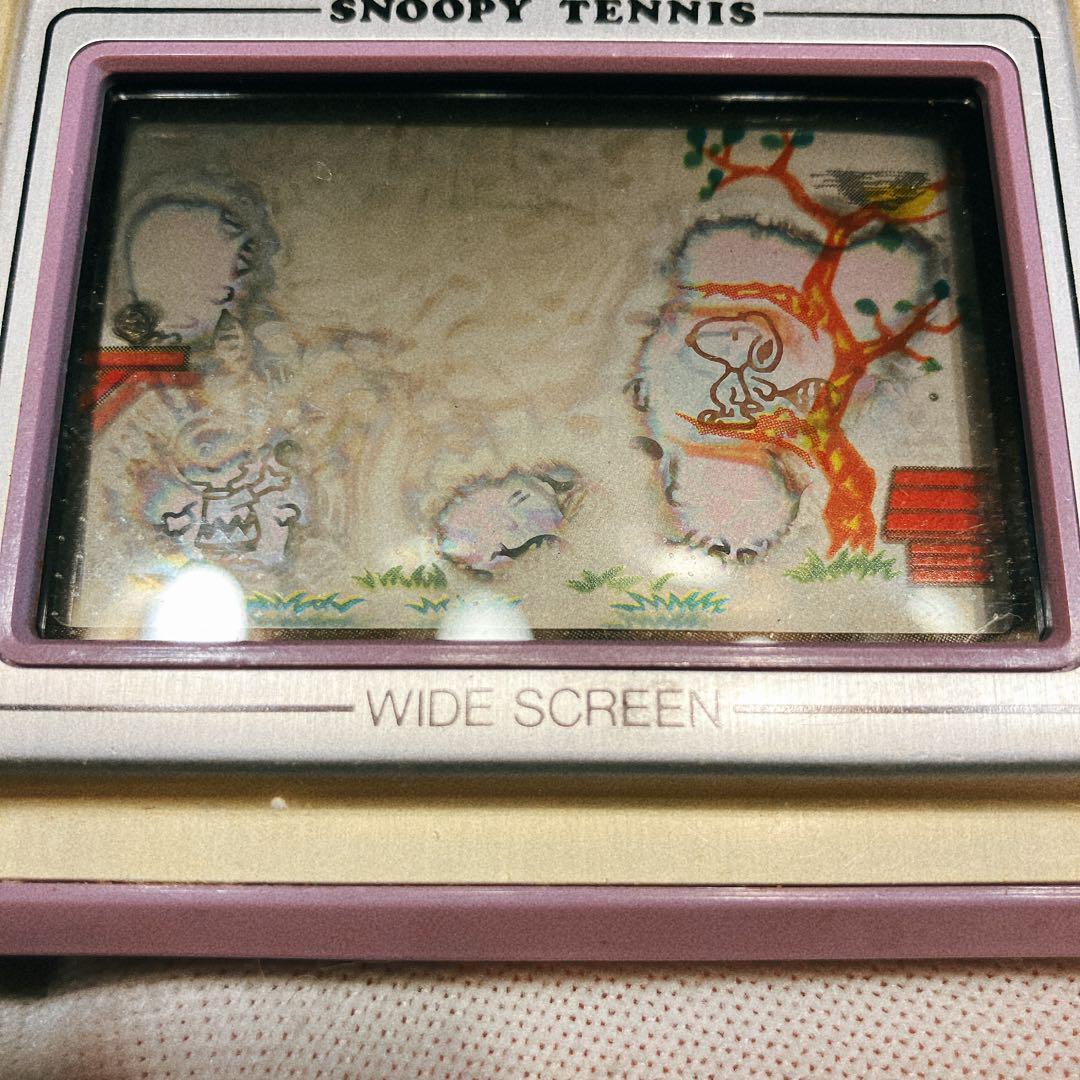 通電確認済 任天堂ゲームウォッチ スヌーピーテニス SP-30 - メルカリ