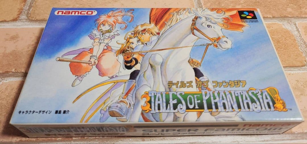 テイルズ オブ ファンタジア スーパーファミコン ソフト 動作確認済 箱