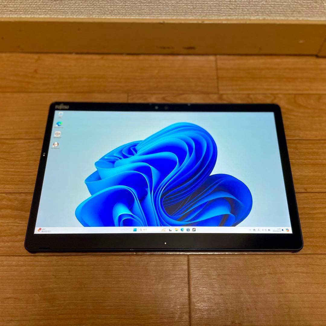 ◇富士通 筆圧対応 お絵描きタブレット 大容量 128GB Windows11