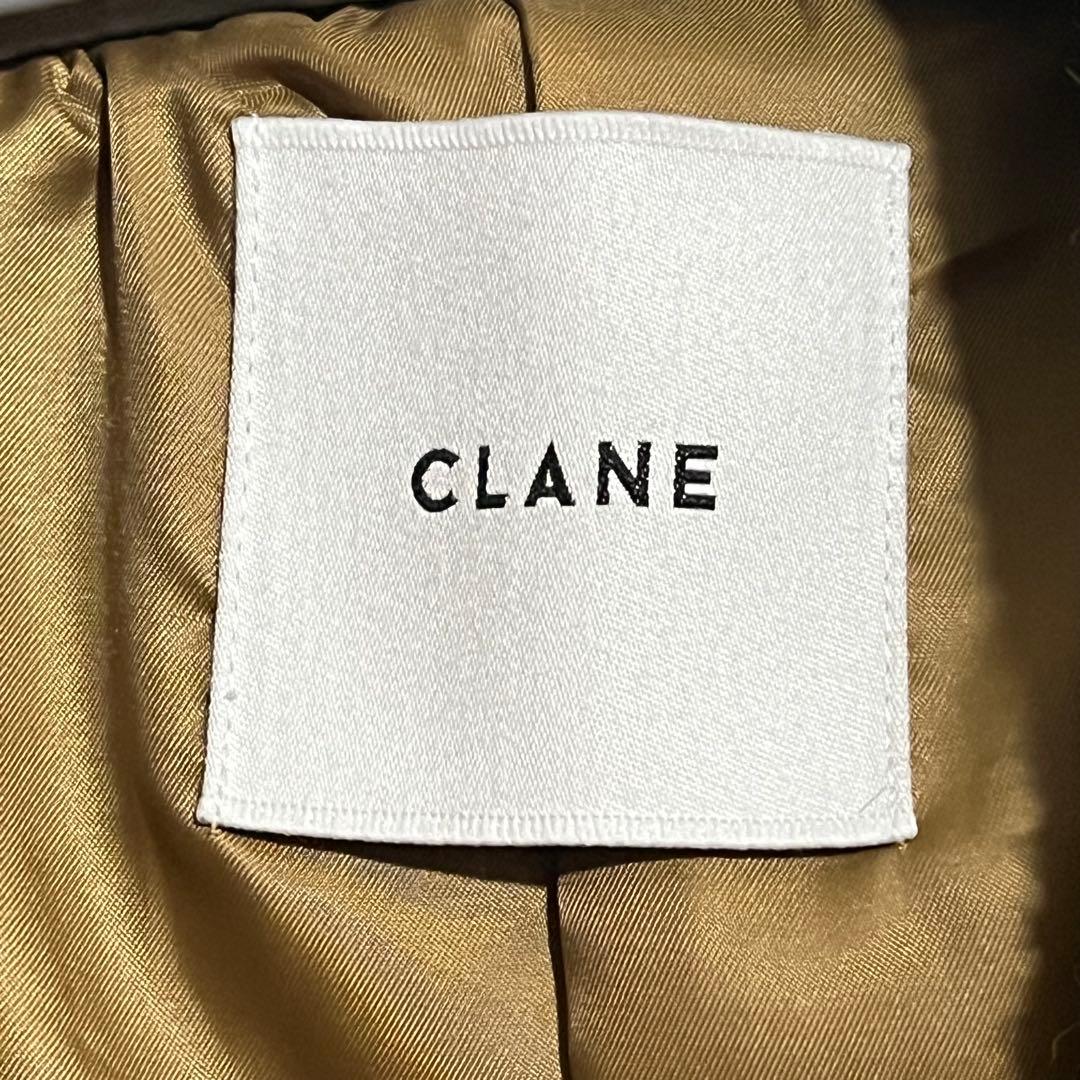 キャサリン様 clane OVER LINE DOUBLE COAT イエロー - メルカリ