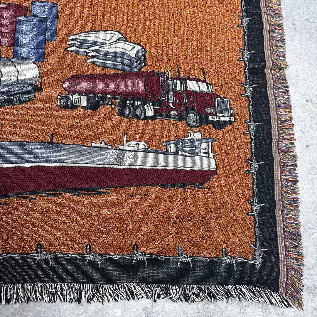 テキサス 企業系 マルチカバー ソファーカバー ヴィンテージラグ 131x188