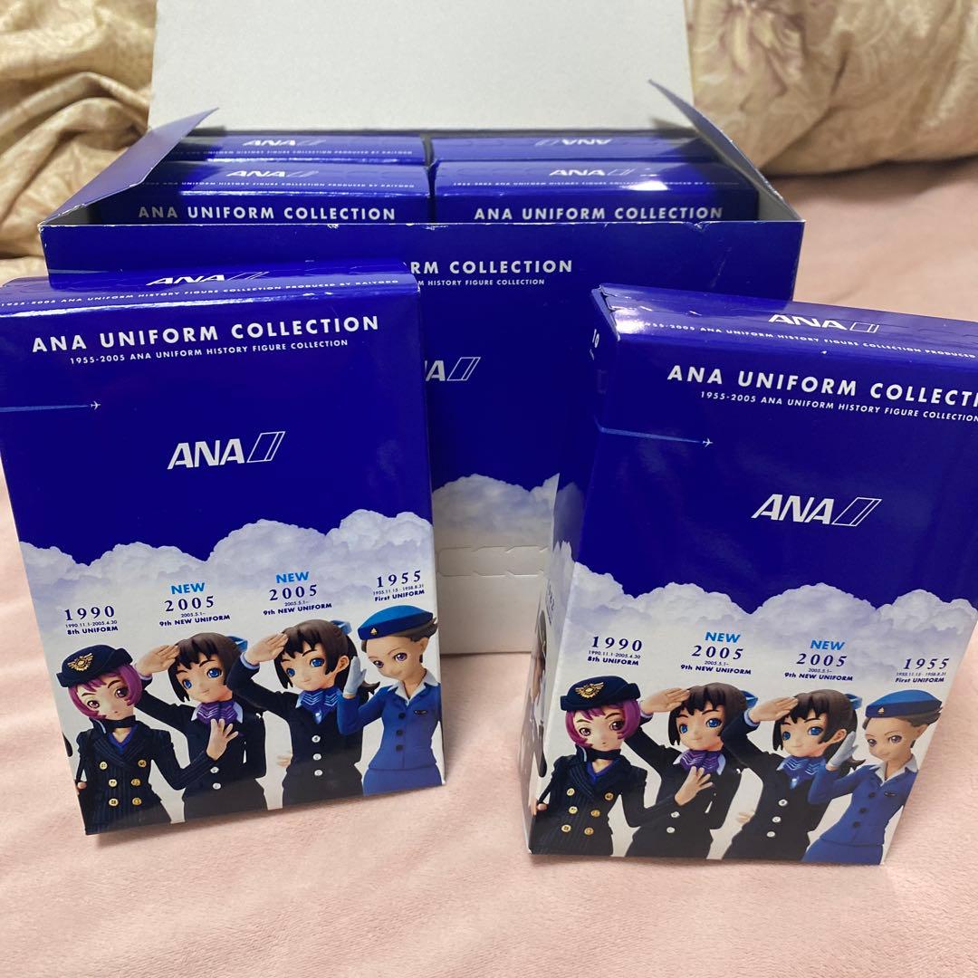 ANA ユニホームコレクションフィギュア6個セット