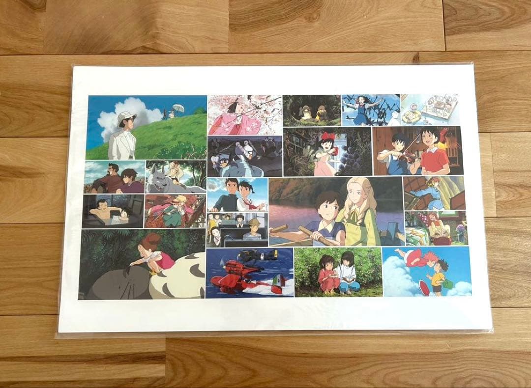 希少】スタジオジブリ アートフレームカレンダー 2006年〜2016年 宮崎