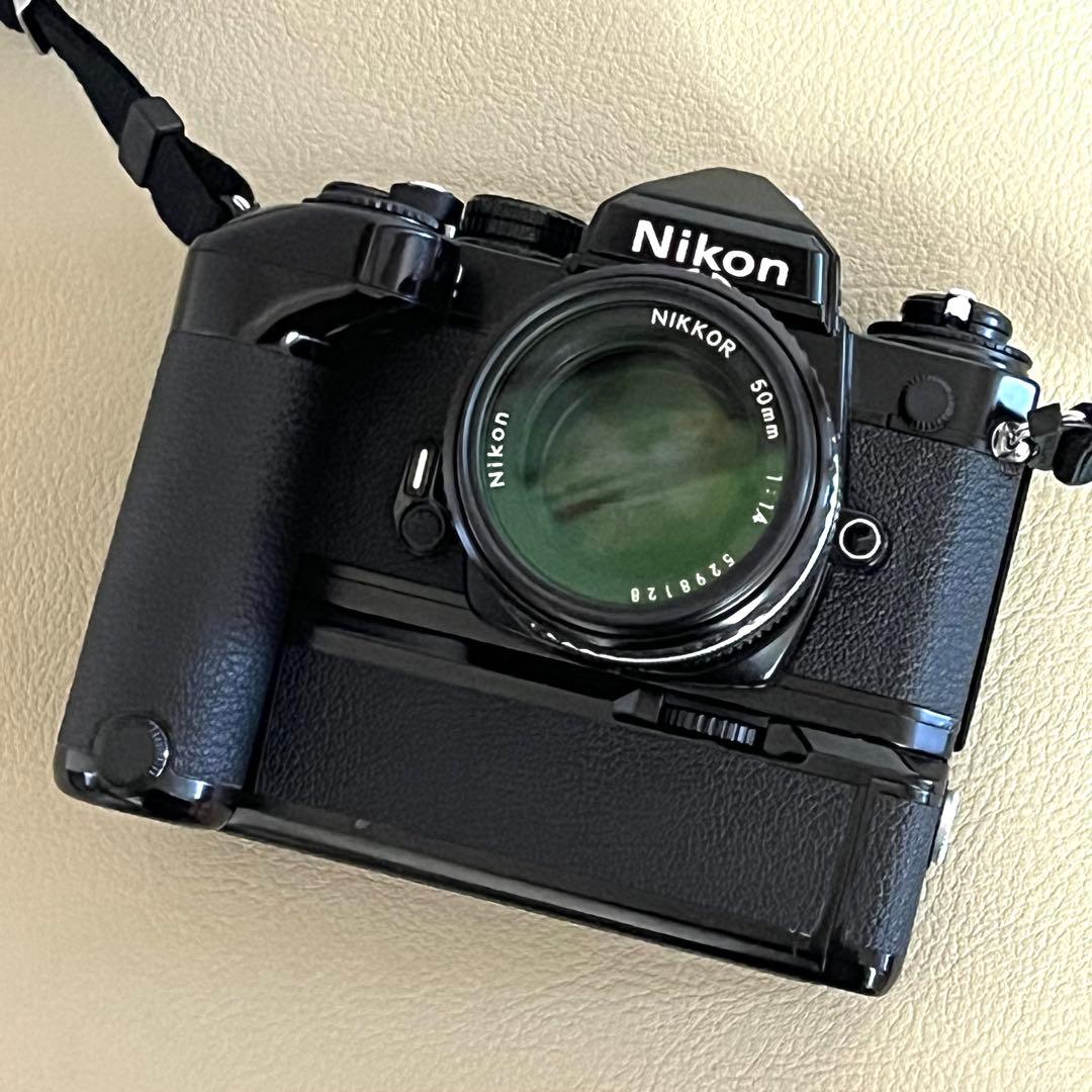 Nikon ニコン　FE2 ブラック＋Ai-s 50mm f/1.4、おまけ Nikon ニコン FE2 ブラック＋Ai-s 50mm f/1.4、おまけ